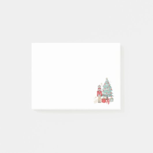 Nutcracker-kerstbriefjes Post-it® Notes (Voorkant)