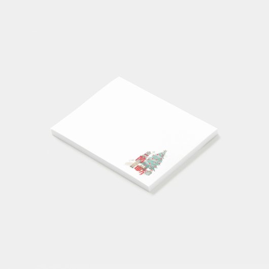 Nutcracker-kerstbriefjes Post-it® Notes (Schuin)