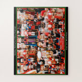 Nutcracker kerstcadeau voor Grandma Custom Names Legpuzzel (Verticaal)