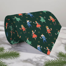 Nutcracker Kerstcocktails Patroon met Monogram