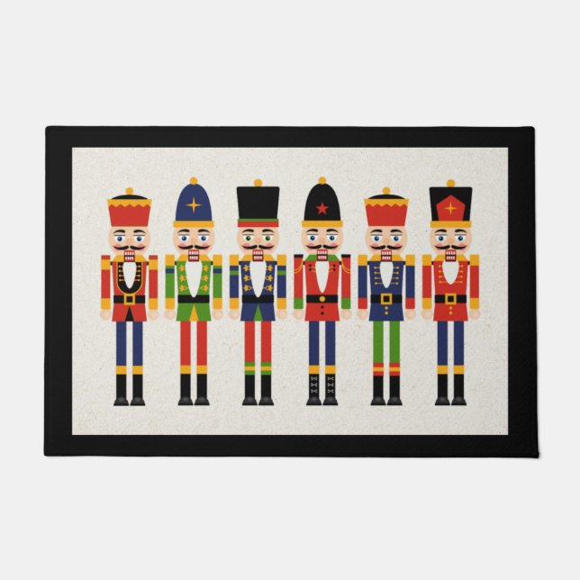 Nutcracker kerstklep Deurklep Deurmat (Voorkant)