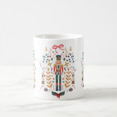 Nutcracker kerstkoffie magische mok (Center)