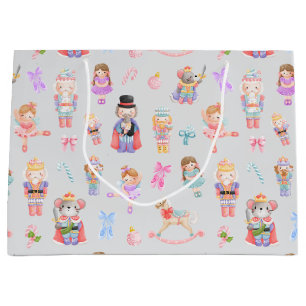 Nutcracker-kerstpatroon Groot Cadeauzakje