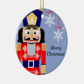 Nutcracker-kerstversiering Keramisch Ornament (Rechts)