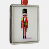 Nutcracker-kerstversiering Metalen Ornament (Rechts)