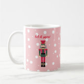 Nutcracker laat het de Mok van de kerstkoffie snee (Links)