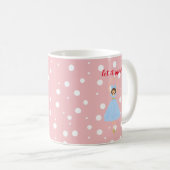 Nutcracker laat het de Mok van de kerstkoffie snee (Voorkant rechts)