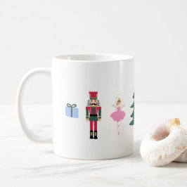 Nutcracker laat het de Mok van de kerstkoffie snee