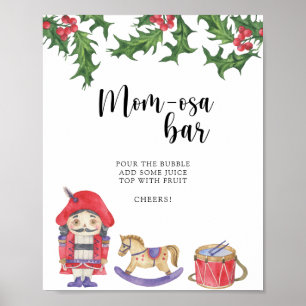 Nutcracker - Mom-osa bar poster
