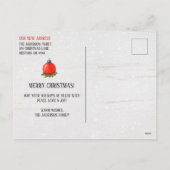Nutcracker New Home Moving Faire-part Carte postal (Dos)