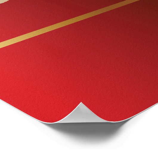 Nutcracker Noël Affiche de bienvenue de Noël (Coin)