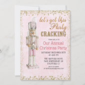Nutcracker Noël Holiday Invitation (Devant)