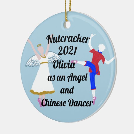 Nutcracker Ornament - Angel en Chinees (Links)