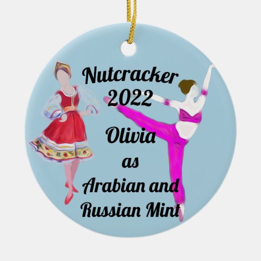 Nutcracker Ornament - Arabische en Russische Munt (Voorkant)