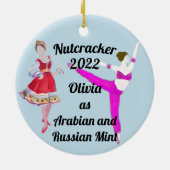 Nutcracker Ornament - Arabische en Russische Munt (Achterkant)