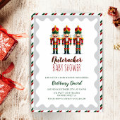 Nutcracker Party Baby shower de Noël Invitation
