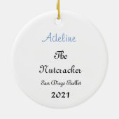 Nutcracker Party Girls/Pollie/Candy Cane Ornament (Achterkant)