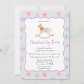 Nutcracker Pastel Christmas Toy Drive Invitation (Devant)
