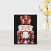 Nutcracker Patchwork Merry Christmas Pajamas Men W Kaart (Gele Bloem)