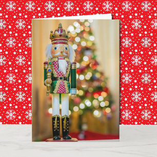 Nutcracker personaliseert de Kaart van de Kerstmis