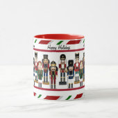 Nutcracker personaliseert Naam en Kerstgroet Mok (Midden)