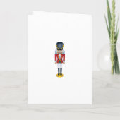 Nutcracker Personnaliser la carte de Noël de texte (Dos)
