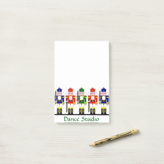 Nutcracker Persoonlijke kerstballetcadeautjes Post-it® Notes (Op bureau)