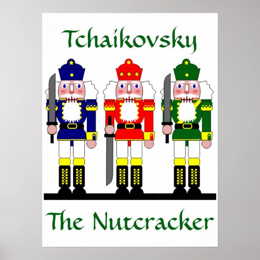 Nutcracker Persoonlijke kerstballetcadeautjes Poster (Voorkant)