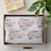 Nutcracker Pink-kerstboomfeestdag Tissuepapier (Geschenk)