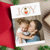 Nutcracker Prince Holiday Carte photo