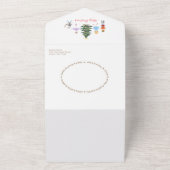 Nutcracker Prince Holiday Photo Triple Cartes (Dehors)