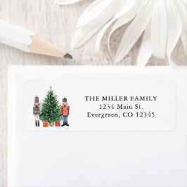 Nutcracker Return-adres Etiket
