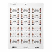 Nutcracker Return Label (Full Sheet)