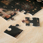 Nutcracker Route 66 Kerst Uitdaging Legpuzzel (Zijkant)