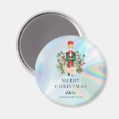 Nutcracker Script Christmas Holiday Keepsake Magneet (Voorkant / Achterkant)