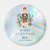 Nutcracker Script Christmas Holiday Keepsake Magneet (Voorkant)