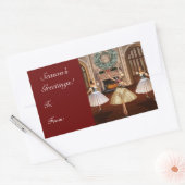 Nutcracker Season's Greetings Gift Label Stickers (Envelop)