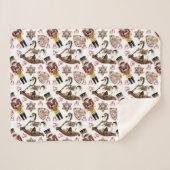Nutcracker Sherpa Blanket Deken (Voorkant (horizontaal))