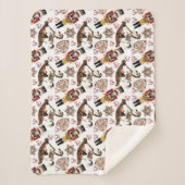 Nutcracker Sherpa Blanket Sherpa Deken (Voorkant)