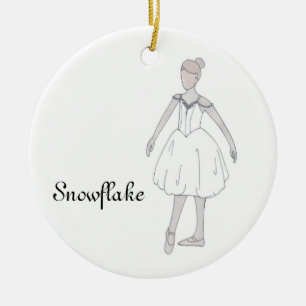 Nutcracker Snowflake Keepomwille Ornament