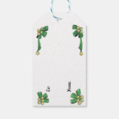 Nutcracker Soldier Cadeaulabel (Achterkant)