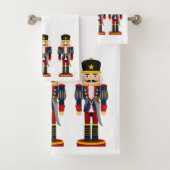 Nutcracker Soldier  kerstkeukenset Bad Handdoek (Insitu)