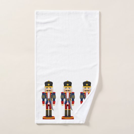 Nutcracker Soldier  kerstkeukenset Bad Handdoek (Handdoek)