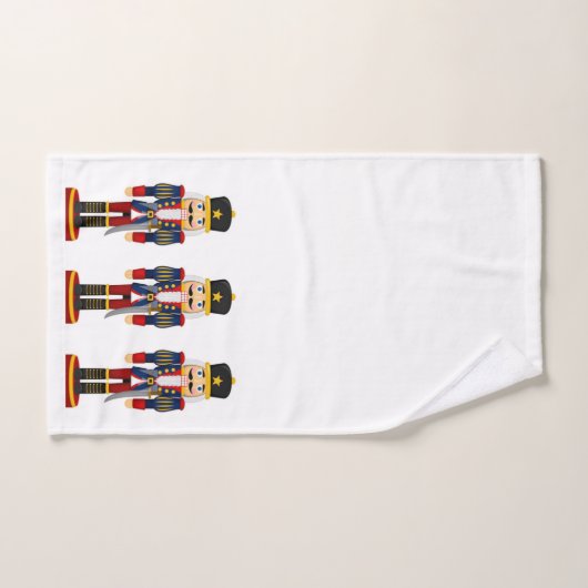 Nutcracker Soldier  kerstkeukenset Bad Handdoek (Handdoek)