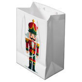 Nutcracker Soldier Medium Cadeauzakje (Voorkant Gekanteld)
