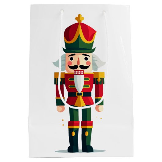 Nutcracker Soldier Medium Cadeauzakje (Achterkant)