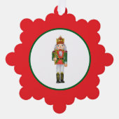 Nutcracker soldier ornament kaart (Voorkant)