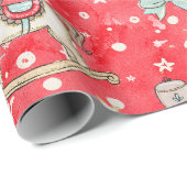 Nutcracker Soldier Pony Verpakking Rood papier (Rol Hoek)