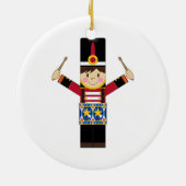 Nutcracker Soldier Spelling Drums Ornament (Achterkant)