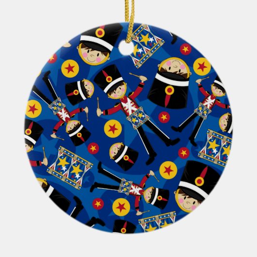 Nutcracker Soldier Spelling Drums Ornament (Voorkant)